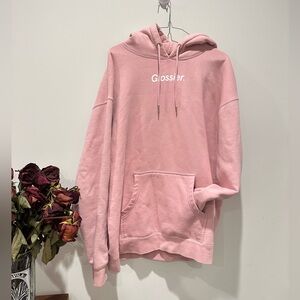 Glossier Gym long hoodie